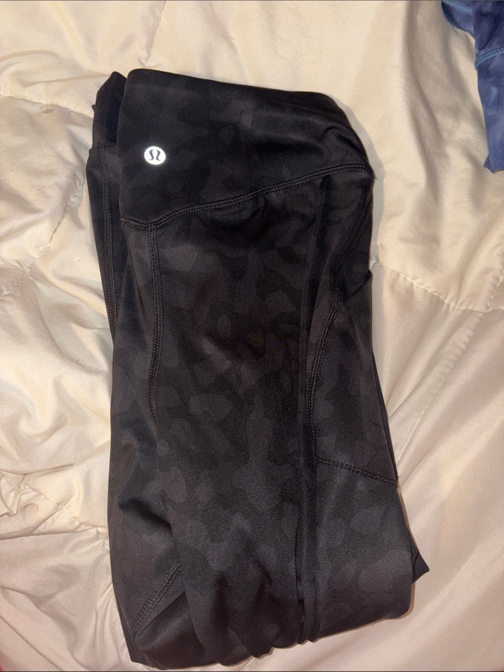 lululemon athletica Black Camo High-Rise Athletic Shorts